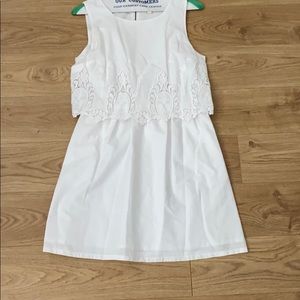 Maison Jules - sleeveless white dress